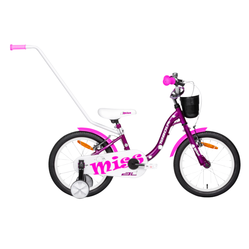 Laste jalgratas TABOU Miss AL, 16″ lilla-valge