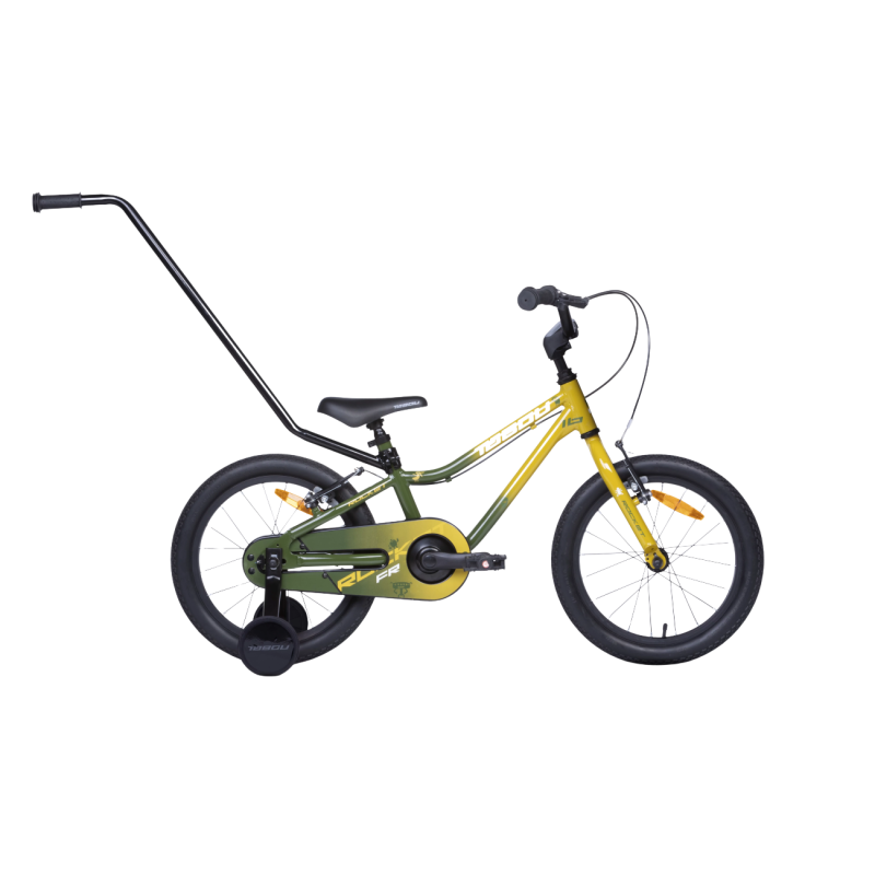 Laste jalgratas TABOU Rocket FR, 20″ roheline-kuldne