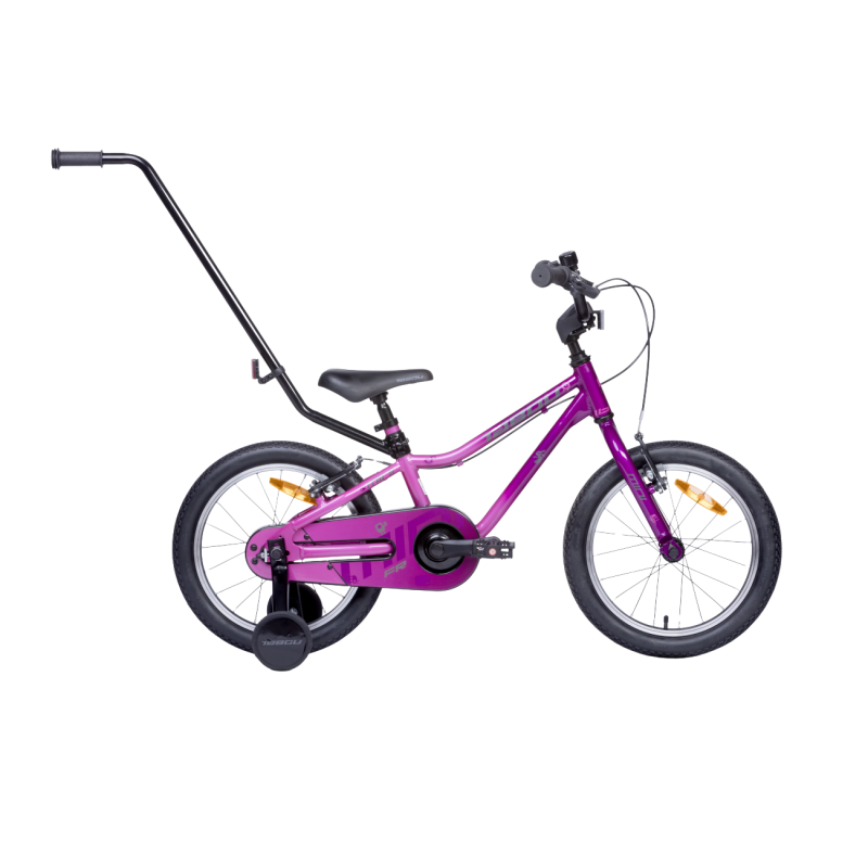 Laste jalgratas TABOU Mini FR, 16″ roosa-lilla