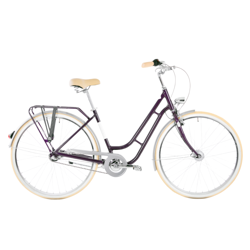 Велосипед ROMET Luiza Classic, фиолетовый