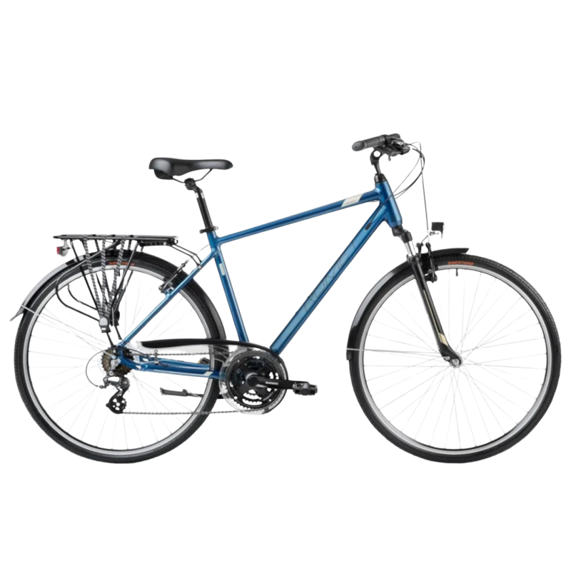 Гибридный велосипед ROMET Wagant 0, бирюзово-золотой