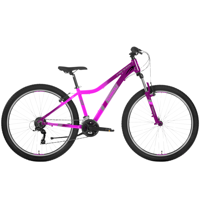 Noorte jalgratas TABOU Venom 1.0 W, 27,5″ 17″ M, roosa-lilla