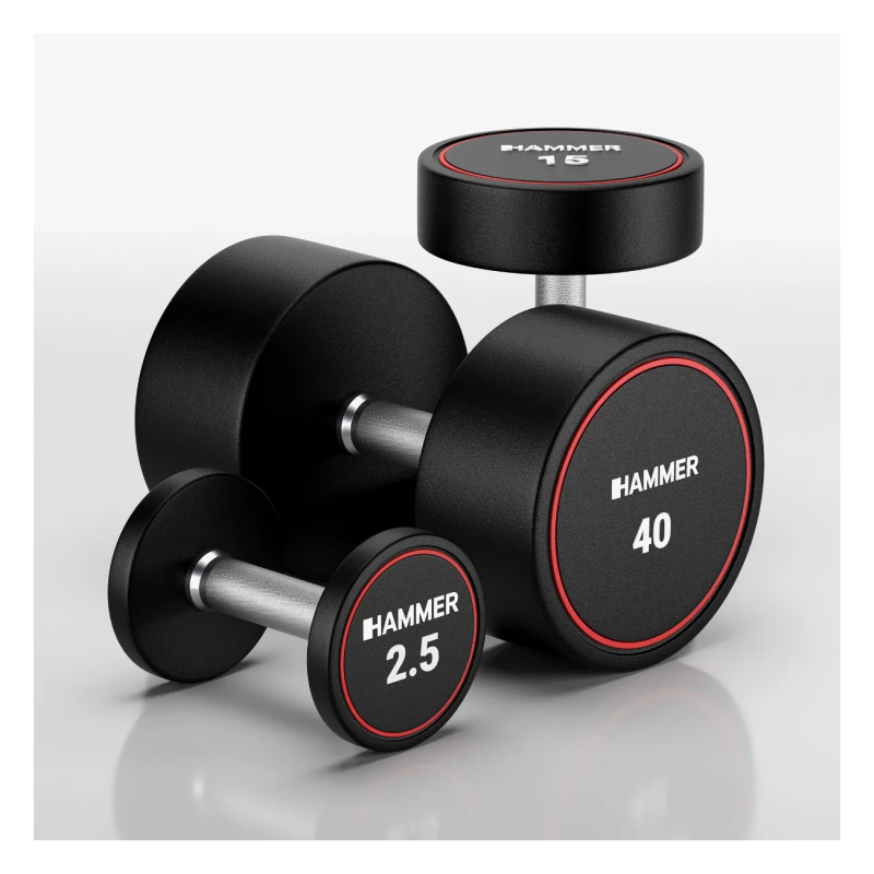 Гантели Hantel HAMMER Compact Dumbbell PU 35 кг