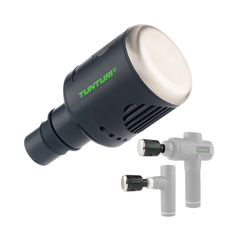 Насадка для массажного пистолета TUNTURI, функция подогрева и охлаждения.