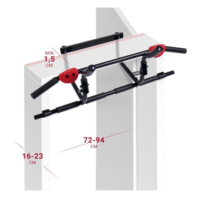 Турник Lõuatõmbekang HAMMER с многофункциональным хватом