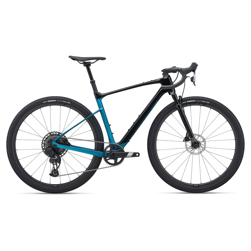 Gravel jalgratas GIANT Revolt X Advanced Pro 2, Black/Sea Sparkle