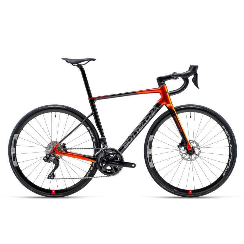 Maanteeratas BOTTECCHIA 8avio Ultimate – Shimano 105 24s – 71 Black Orange