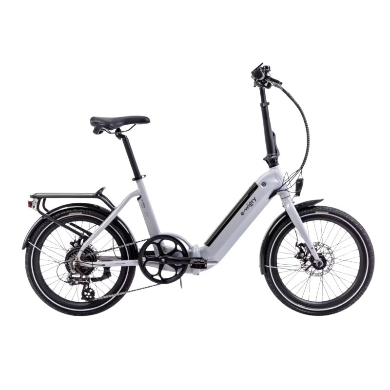 Складной электровелосипед ROMET E-Wigry 1.0, серебристый