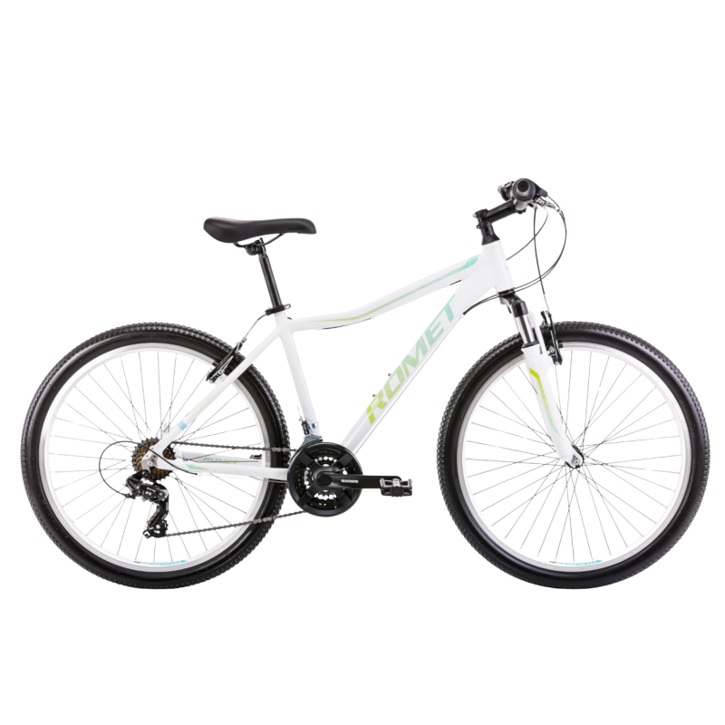 Noorte jalgratas ROMET Jolene 6.0, 26″ valge-sinine-roheline