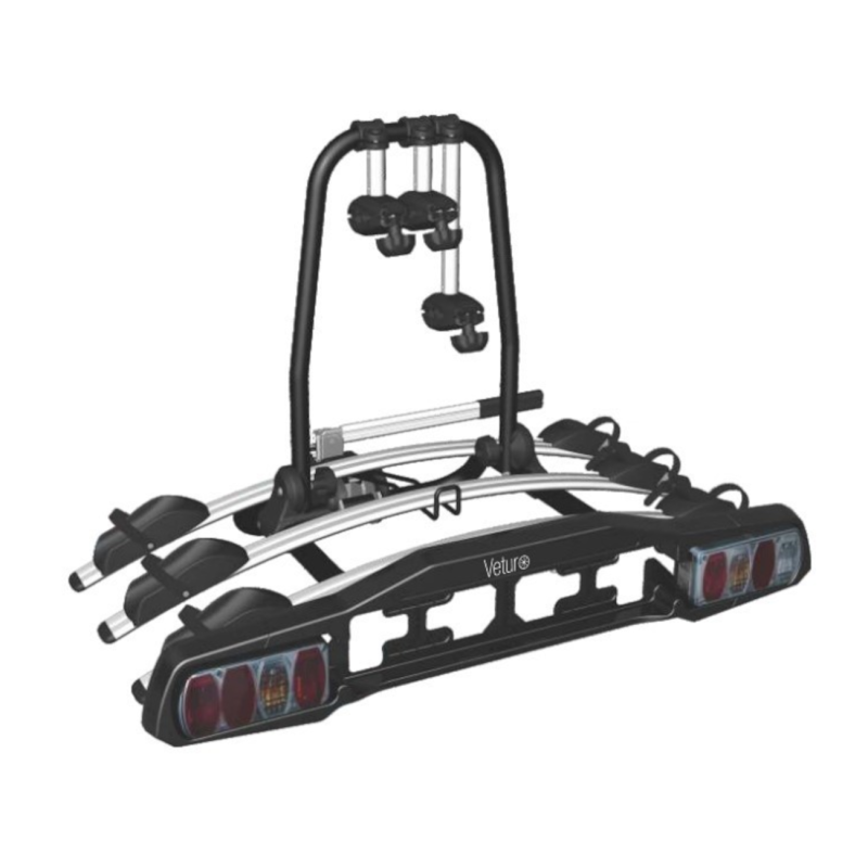Bicycle rack for car VETURO, for 3 bicycles