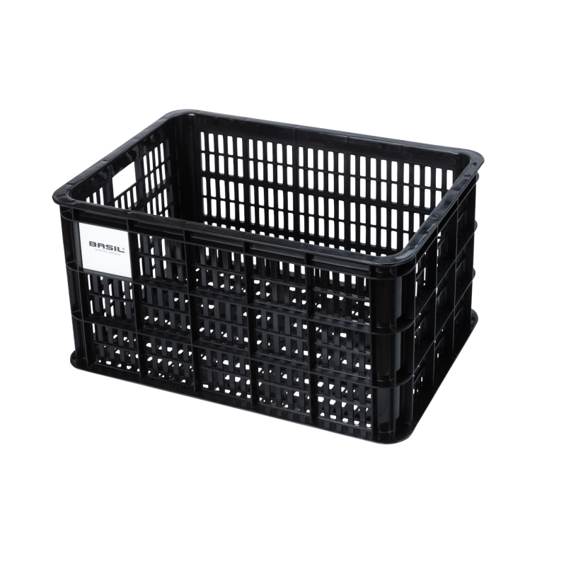 Багажная корзина/передняя корзина BASIL Crate L, 40 л, черная