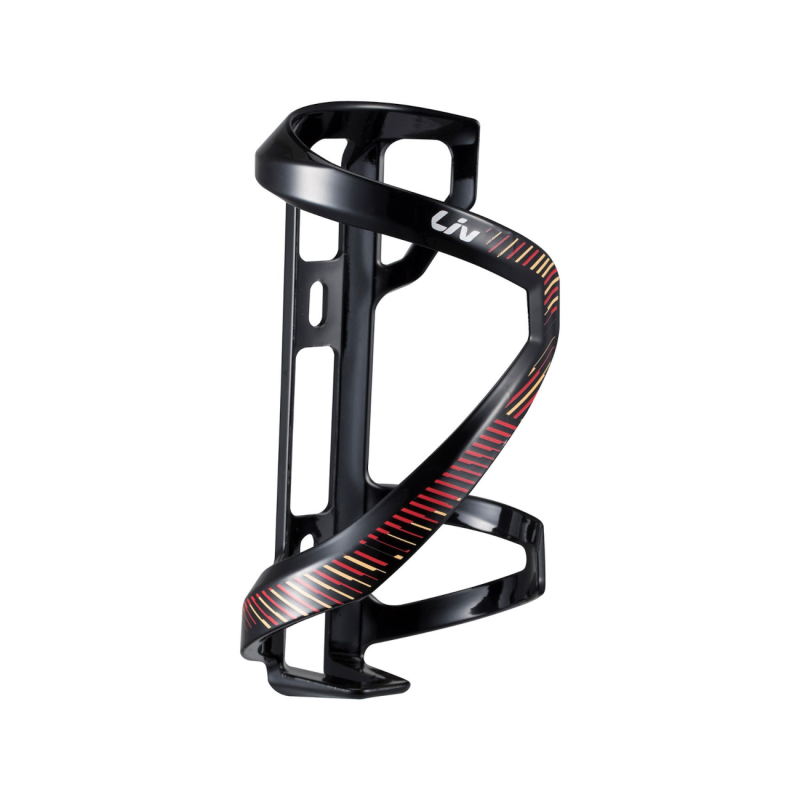 Держатель для бутылки LIV Airway Sport Sidepull R, черно-оранжевый