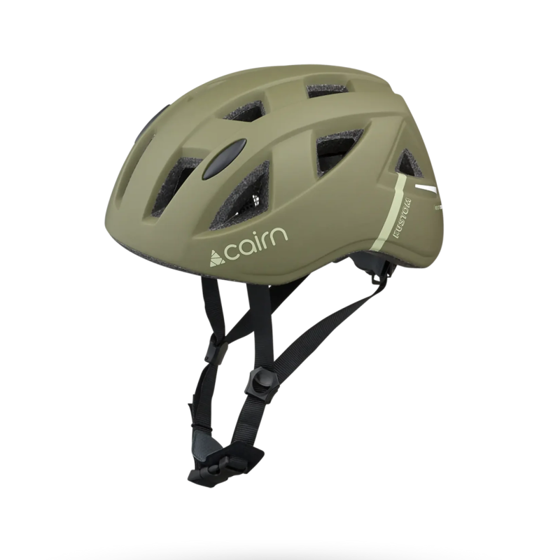 Детский шлем CAIRN Kustom, матовый оливковый, размер XS (48-52)