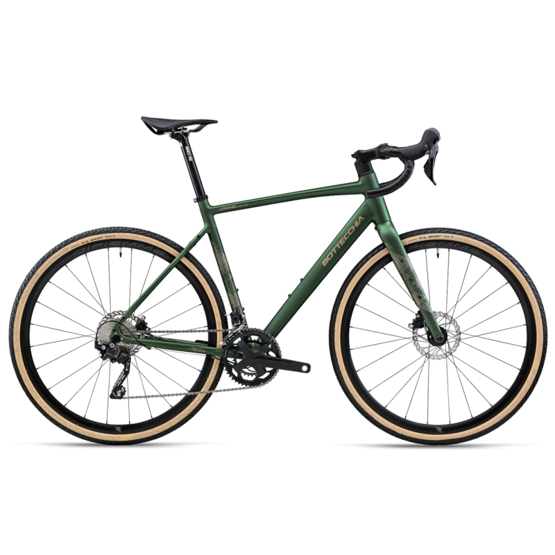 Гравийный велосипед BOTTECCHIA Gravel Overland — SRAM XLPR 13s — 59 Green