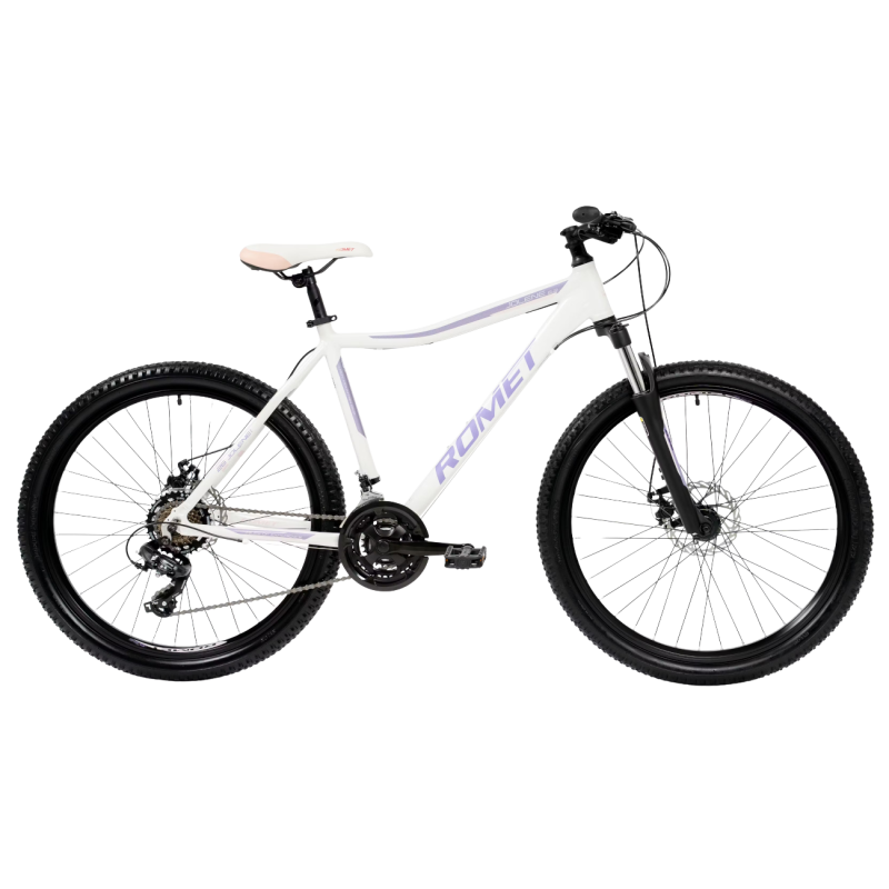 Bicycle ROMET Jolene 6.2, 26″ 19″ L, white-purple