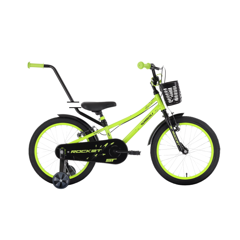 Laste jalgratas TABOU Rocket ST, 20″ roheline-hall