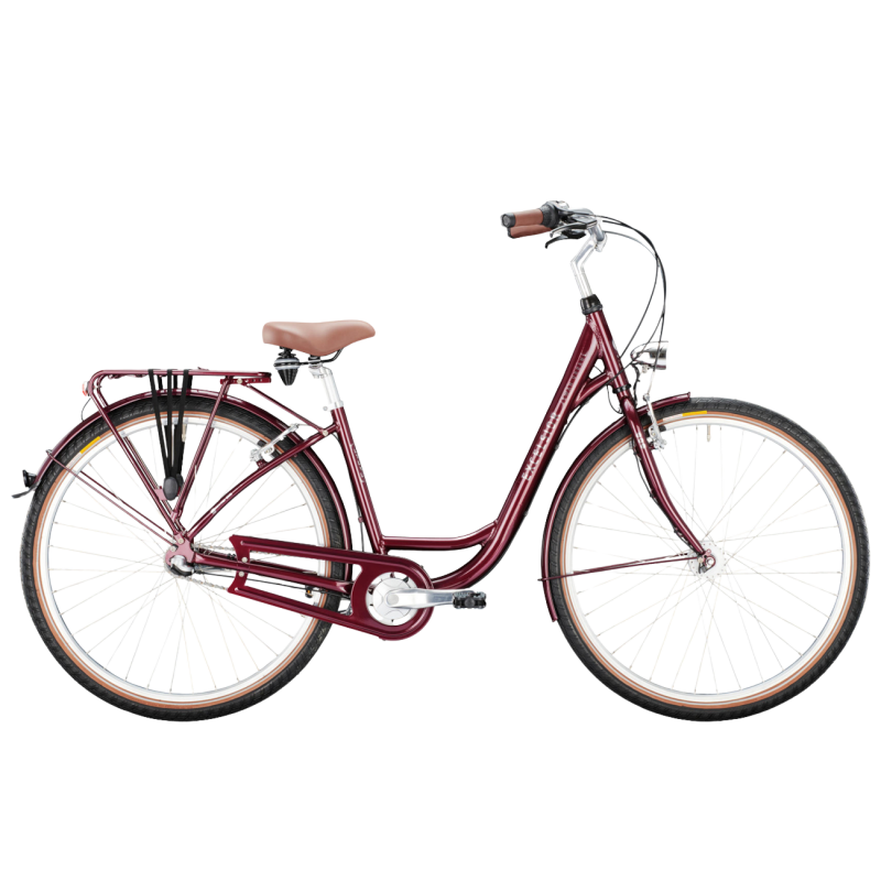Велосипед EXCELSIOR Swan Urban, цвет баклажан