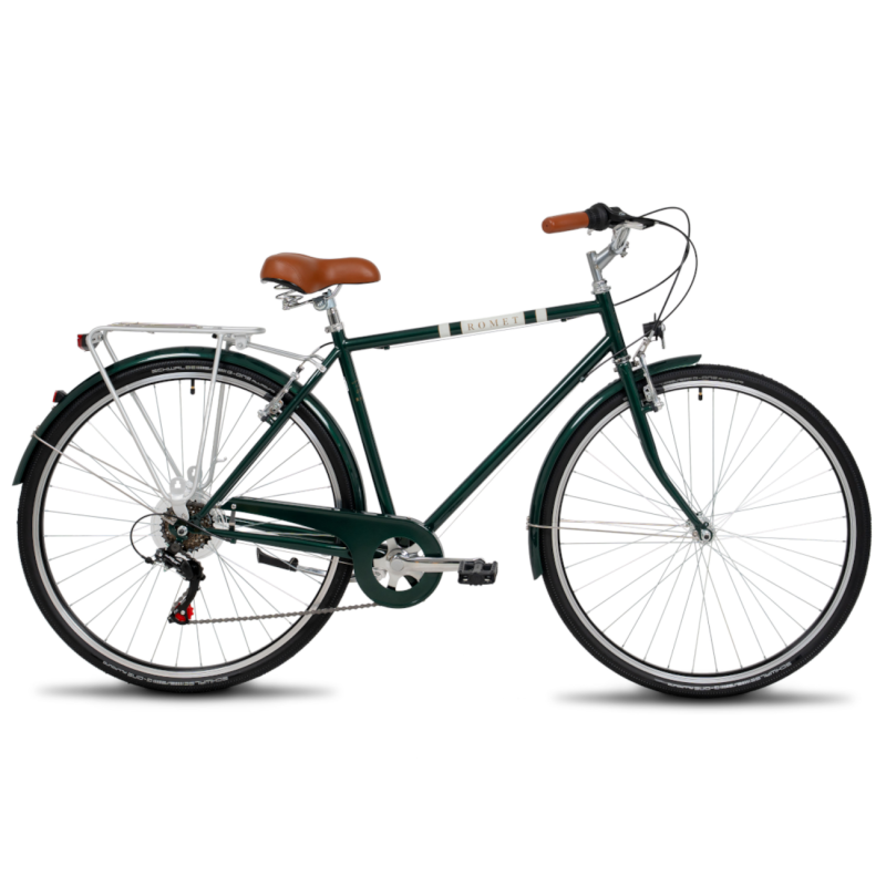 Велосипед ROMET Vintage Classic 1.0 M, зеленый