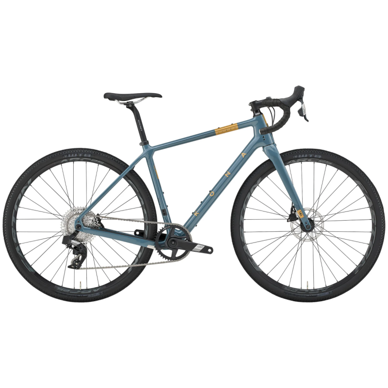 Гравийный велосипед KONA Libre CR, глянцевый сланцево-синий.