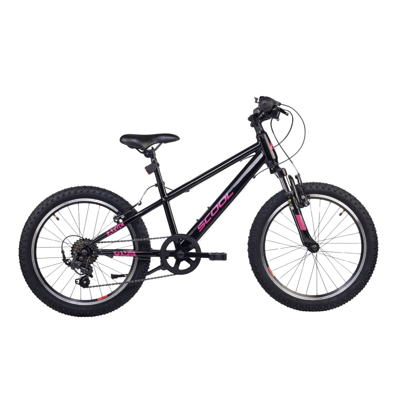 Детский велосипед S’COOL Xroc, 20 дюймов, цвет оксид/розовый.