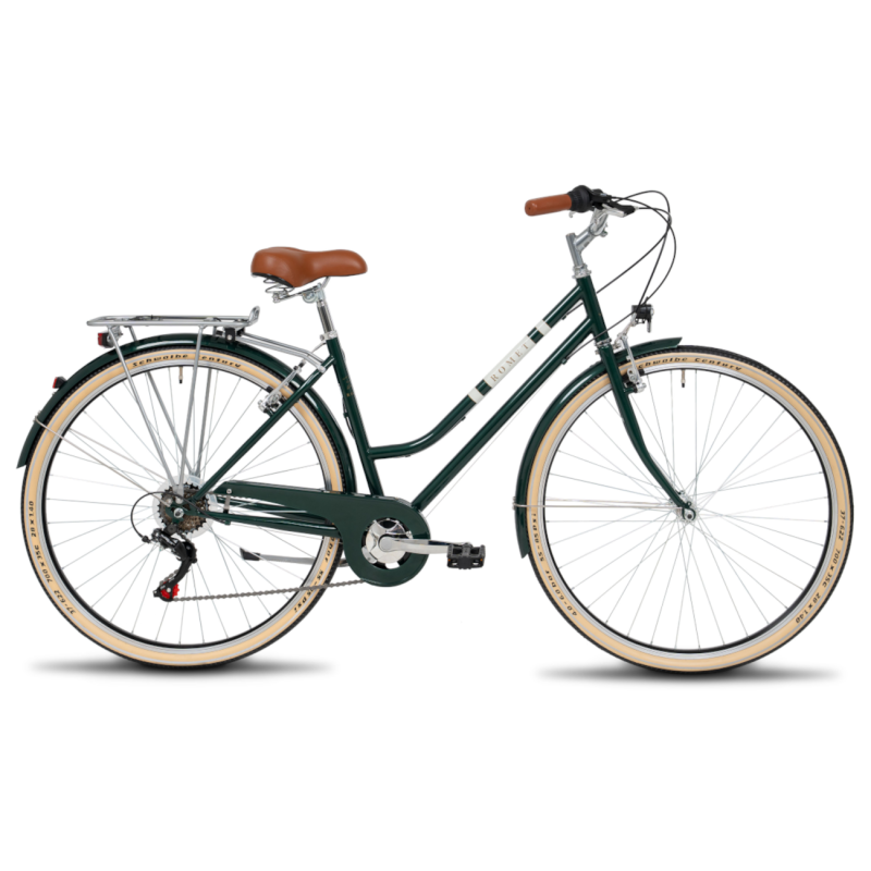 Bicycle ROMET Vintage Classic 1.0 D, green