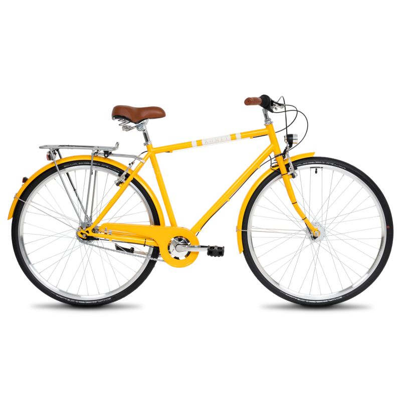 Велосипед ROMET Vintage Classic 2.0 M, желтый
