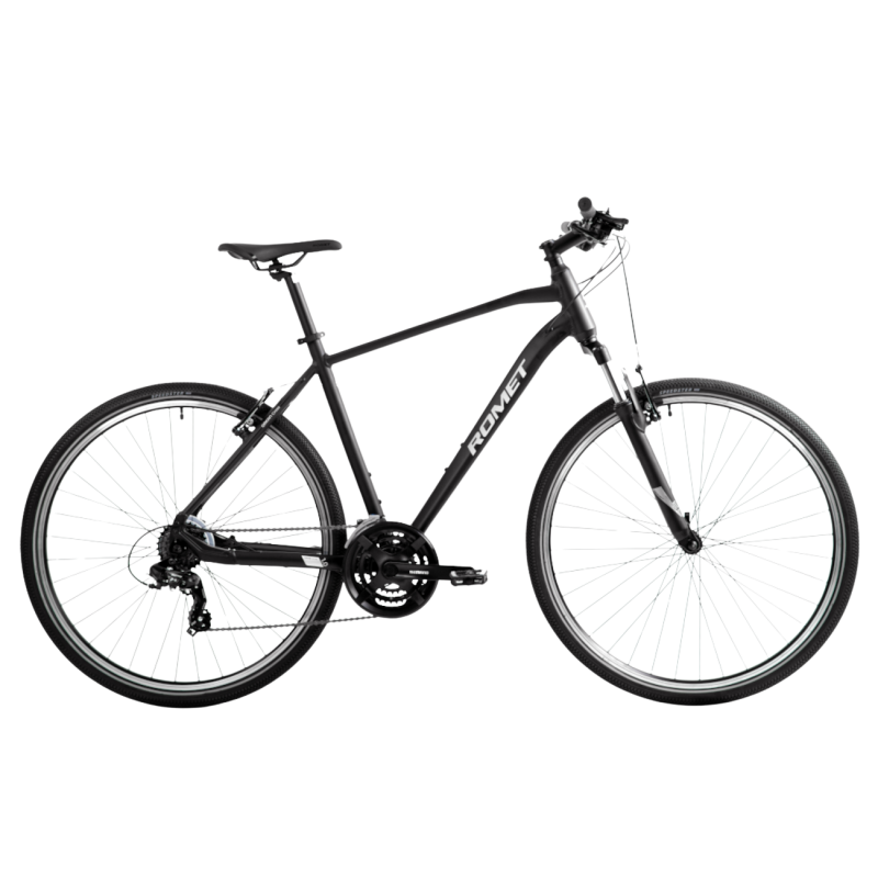 Jalgratas ROMET Orkan 1.0 M, must-hõbe