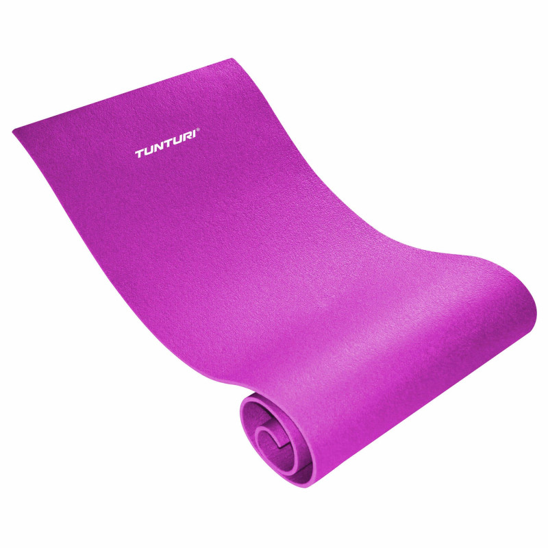Gymnastics mat TUNTURI Fitnessmat XPE, pink
