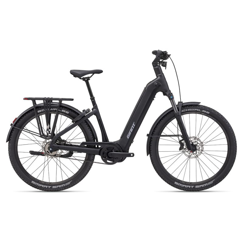 Электрический велосипед GIANT Anytour X E+ 2 (2027) 27,5 дюймов, цвет Abyss Black.