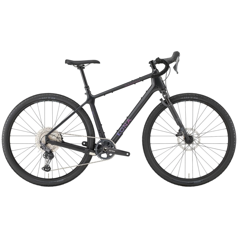 Gravel bike KONA Ouroboros CR, Matte Carbon