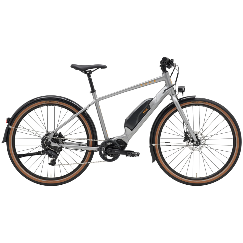 Elektrijalgratas KONA Dew-E, Gloss Metallic Dark Faux Raw (Grey)