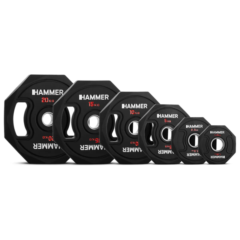 Weight disc HAMMER Octagon Weight Disc, 50mm, 5 kg