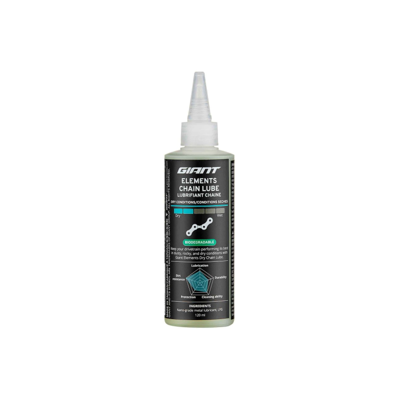Ketiõli GIANT Elements Dry Chain Lube, 120 ml