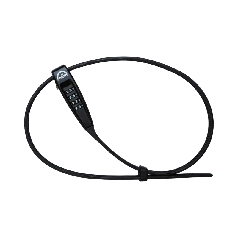 Cable tie lock SQUIRE Straplok Combi 10 XL, with code