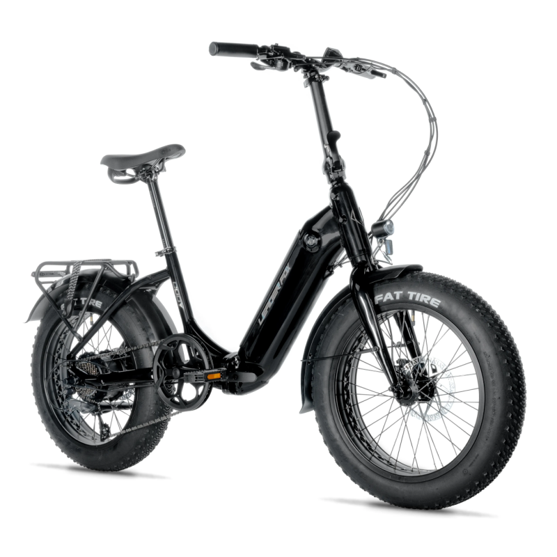 Elektriline kokkupandav fatbike LEADER FOX Cody 20″, Black