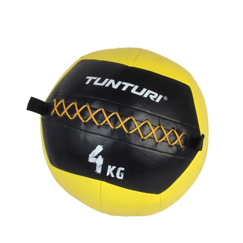Topispall Tunturi Wall Ball 4 kg, kollane