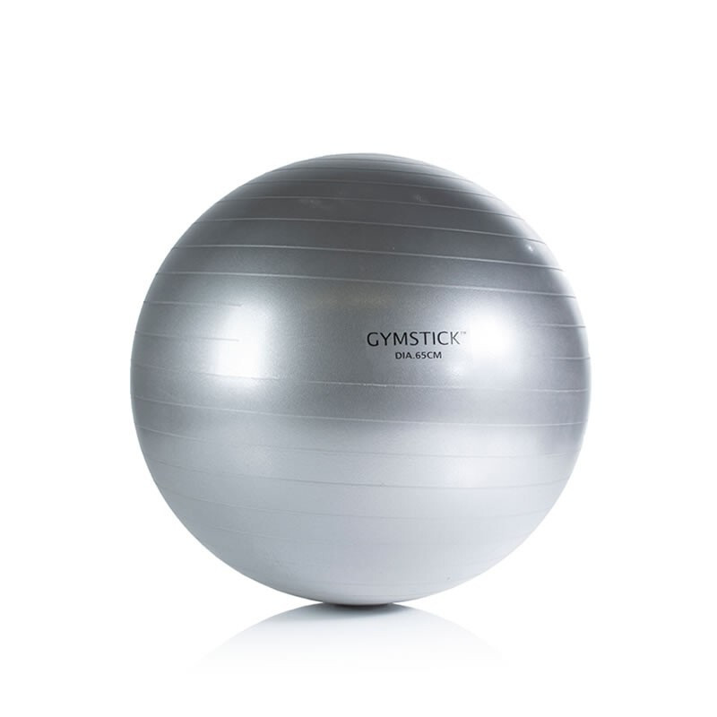 Võimlemispall GYMSTICK Fitness Ball 65 cm, hall