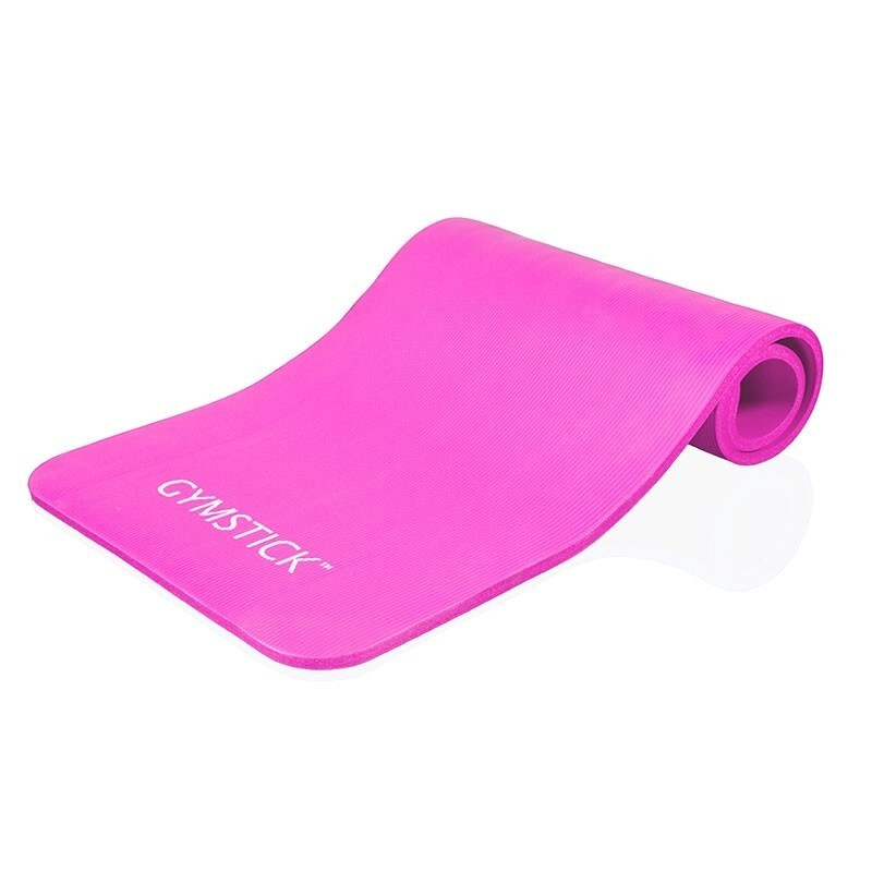 Gymnastics mat GYMSTICK 150X60X1 cm pink