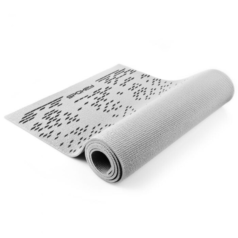 Yoga mat SPOKEY 180X60X0.4 cm grey