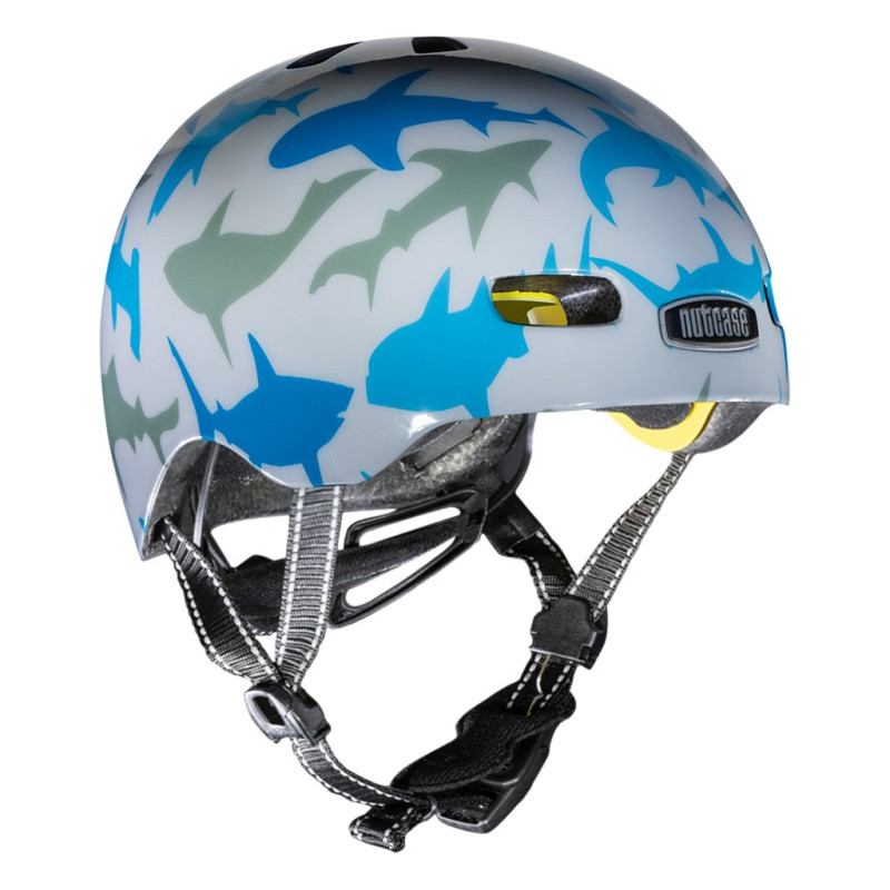 Bicycle helmet Nutcase Shark Gloss MIPS 48-52cm