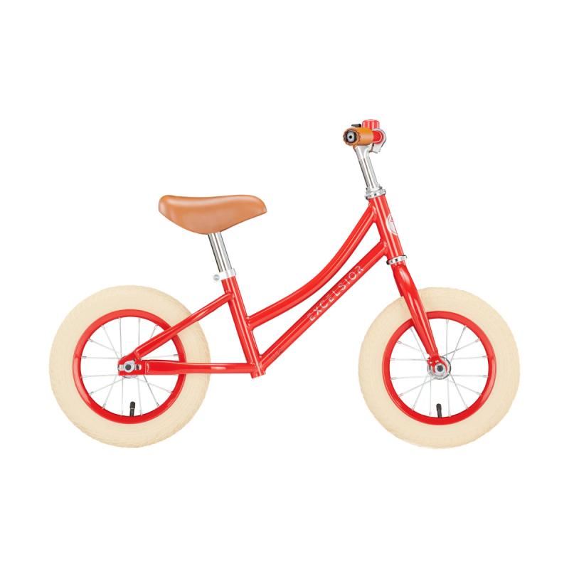 Running bike EXCELSIOR Retro Runner, 12" red