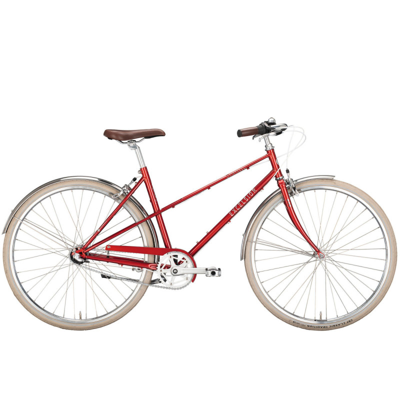 Klasiskais velosipēds Excelsior Vintage Mixte, 3 pārnesumi