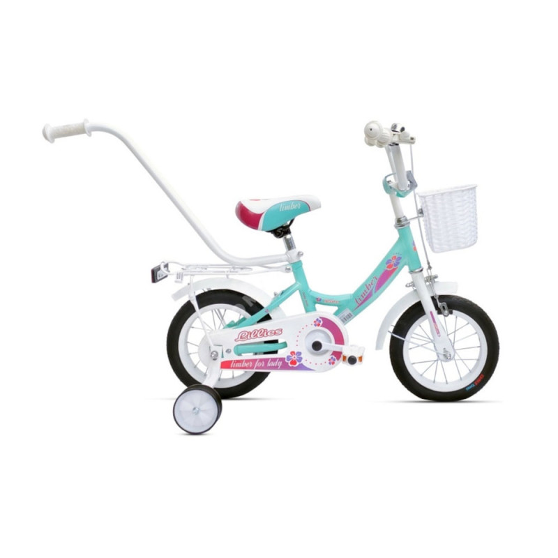 Детский велосипед Romet Limber Girl 12″, зеленый