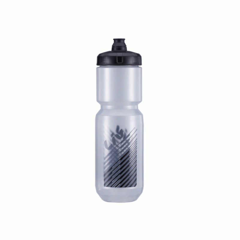 Drinking bottle LIV DOUBLESPRING 750CC TRASPARENT/BLACK