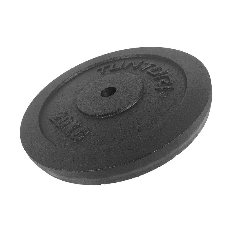 Raskusketas Tunturi Plate Black 20.0kg, Single