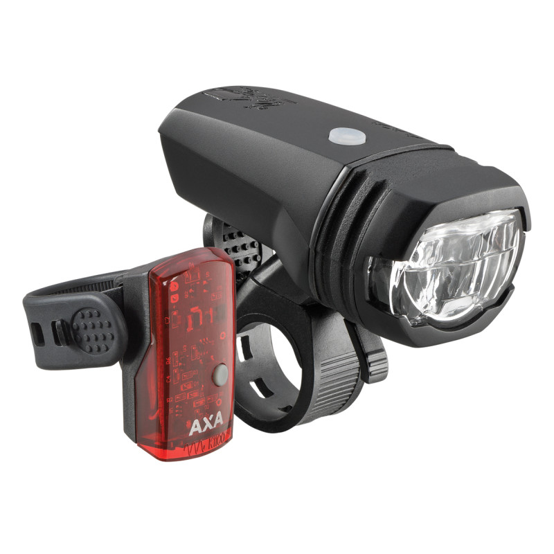 Комплект велосипедных фонарей AXA Greenline Set 50 Lux
