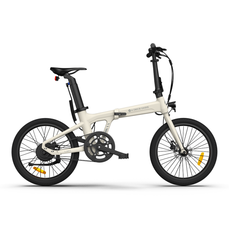 Folding electric bicycle ADO A20 AIR, white