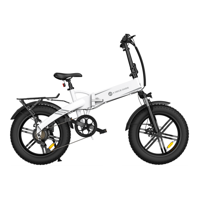 Folding electric bicycle ADO A20F XE, white