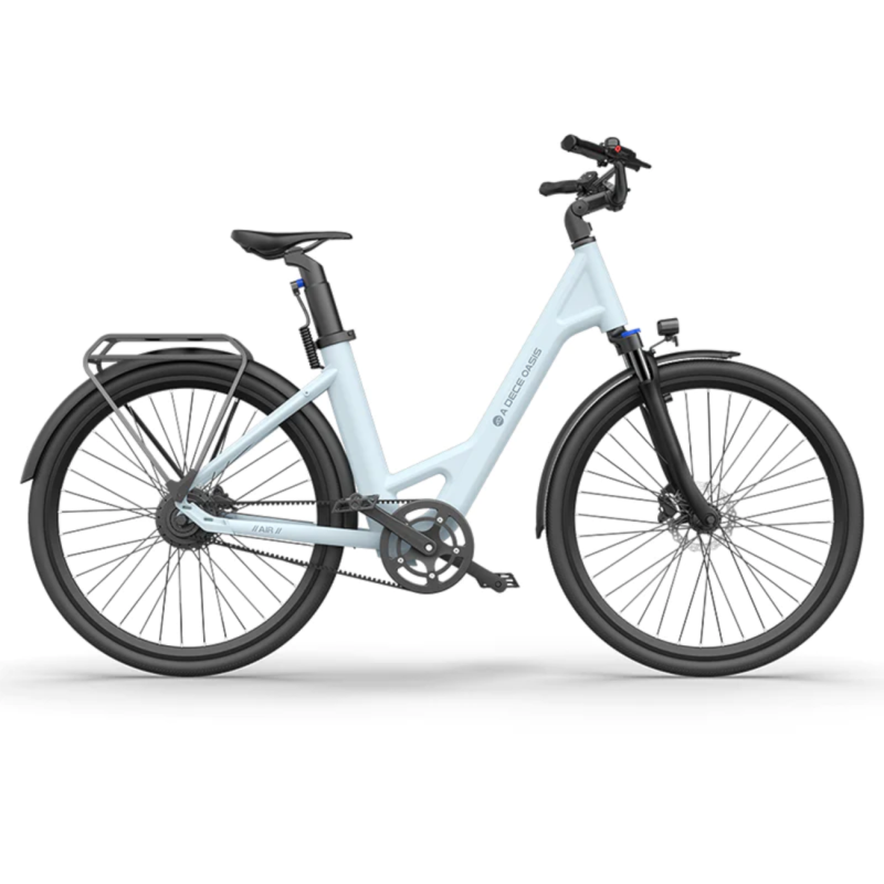 Electric bicycle ADO A28 AIR, light blue