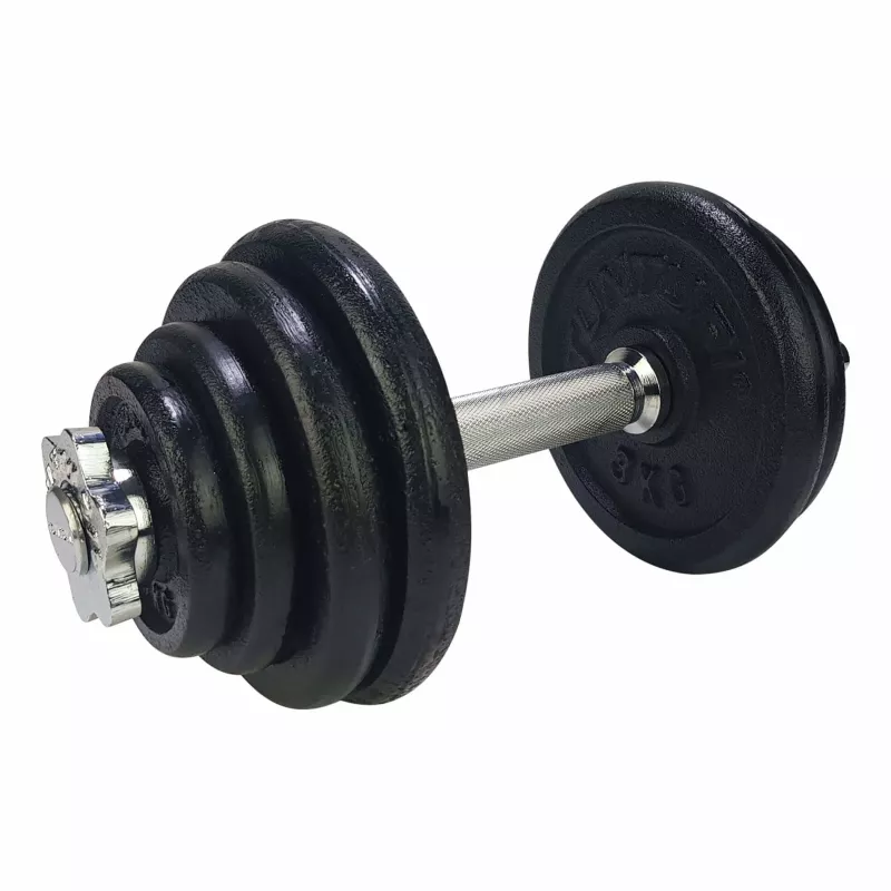 Dumbbell TUNTURI Dumbbell Set 15kg, screw